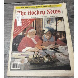 The Hockey News Vol 34 No.13 Harold Ballard/King Clancy Paperback Dec1980
